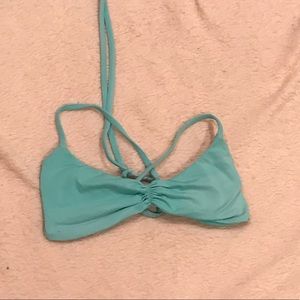 Blue billabong swimsuit top